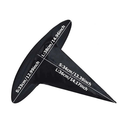 Black Wizard Hat for Adults | Halloween Magic Costume Accessory