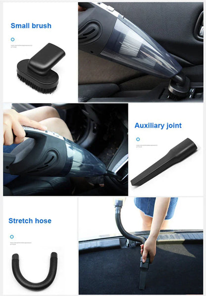 Cordless Handheld Vacuum Cleaner Portable Car & Home Vacuum Wet Dry Cleaner