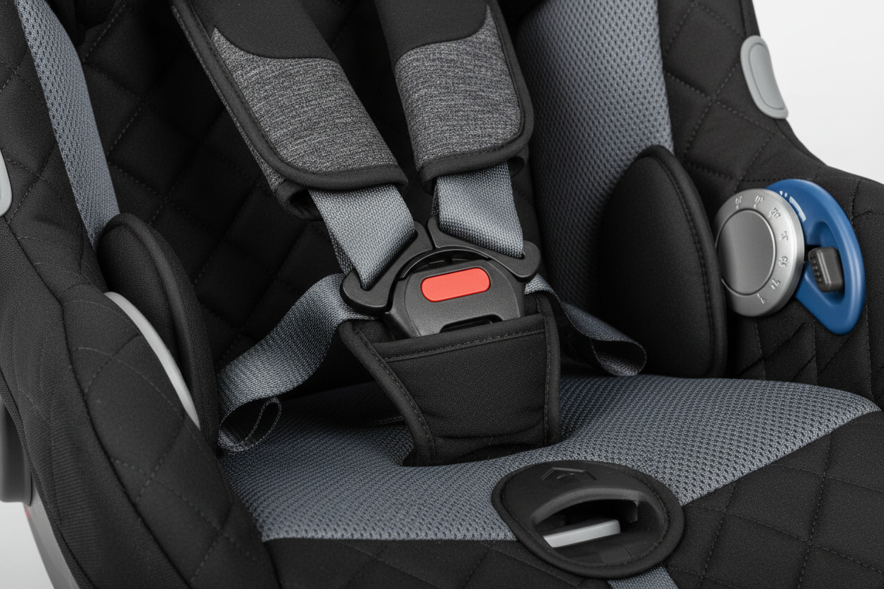 Harness and recline detail