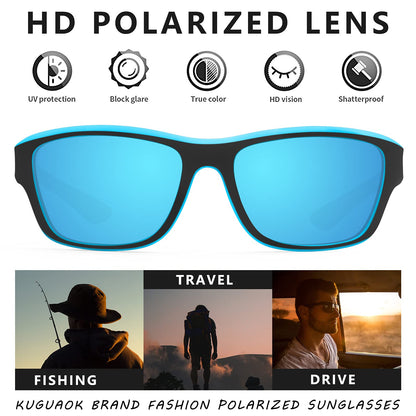 Photochromic Polarized Sunglasses UV400 Protection Anti-Glare Outdoor Sports