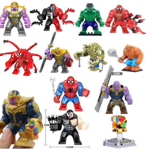 Figura de acción de juguete de modelo de villano de superhéroe (Vengadores)