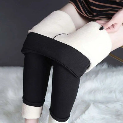 High Stretch Winter Leggings with Fleece Lining