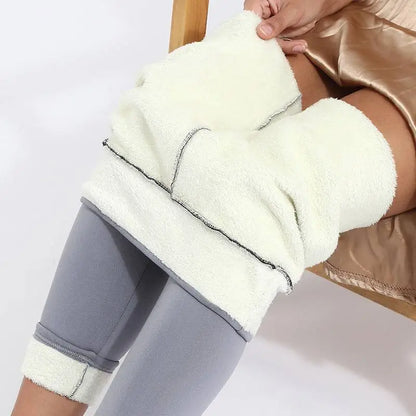 High Stretch Winter Leggings with Fleece Lining