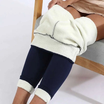 High Stretch Winter Leggings with Fleece Lining