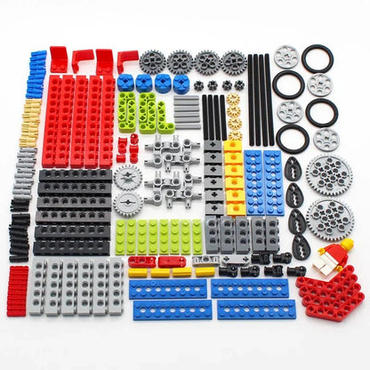 Technic Building Blocks Set | Compatible Parts for Cars, Gears, and Axles