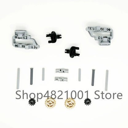 Technic Building Blocks Set | Compatible Parts for Cars, Gears, and Axles