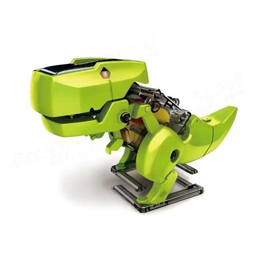 High Tech DIY 4-in-1 Solar Powered DinoRobot – STEM Building Kit for Kids