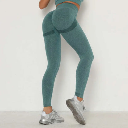 High Waist Peach Hip Yoga Pants