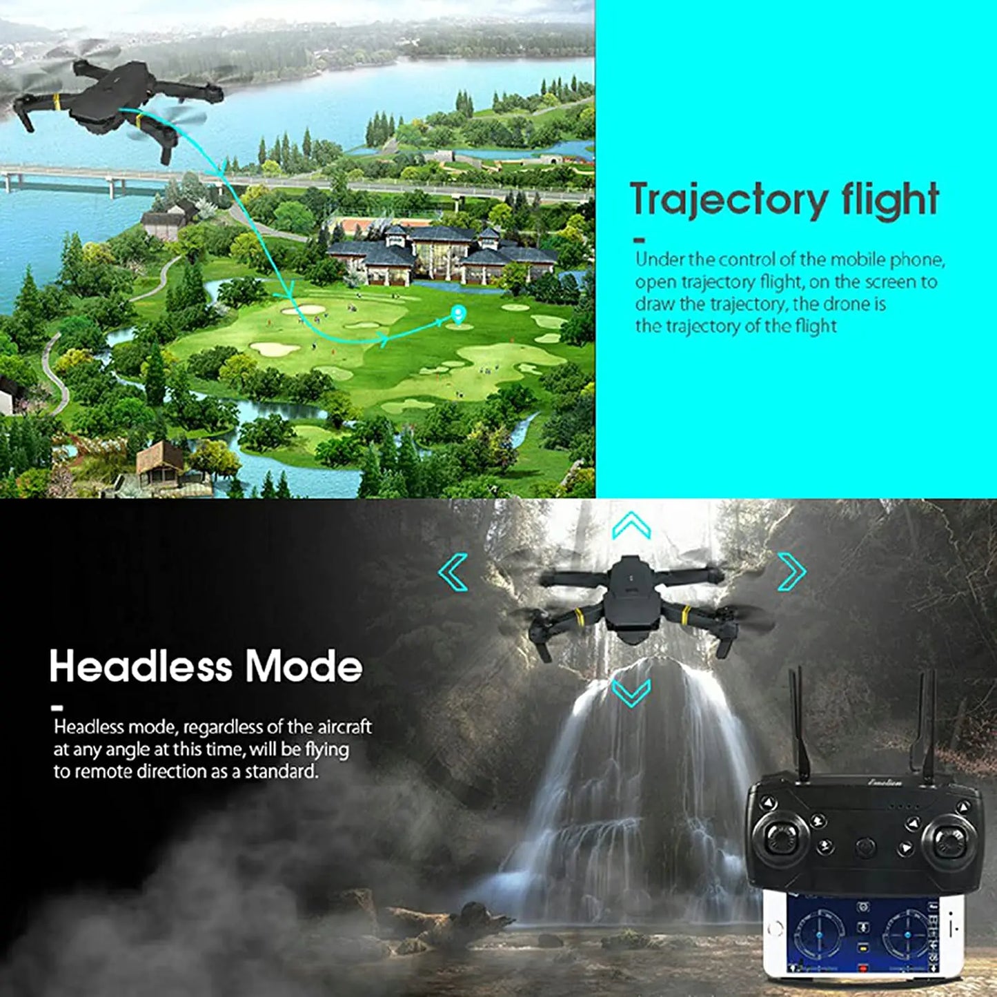 4K HD Dual Camera FPV Drone