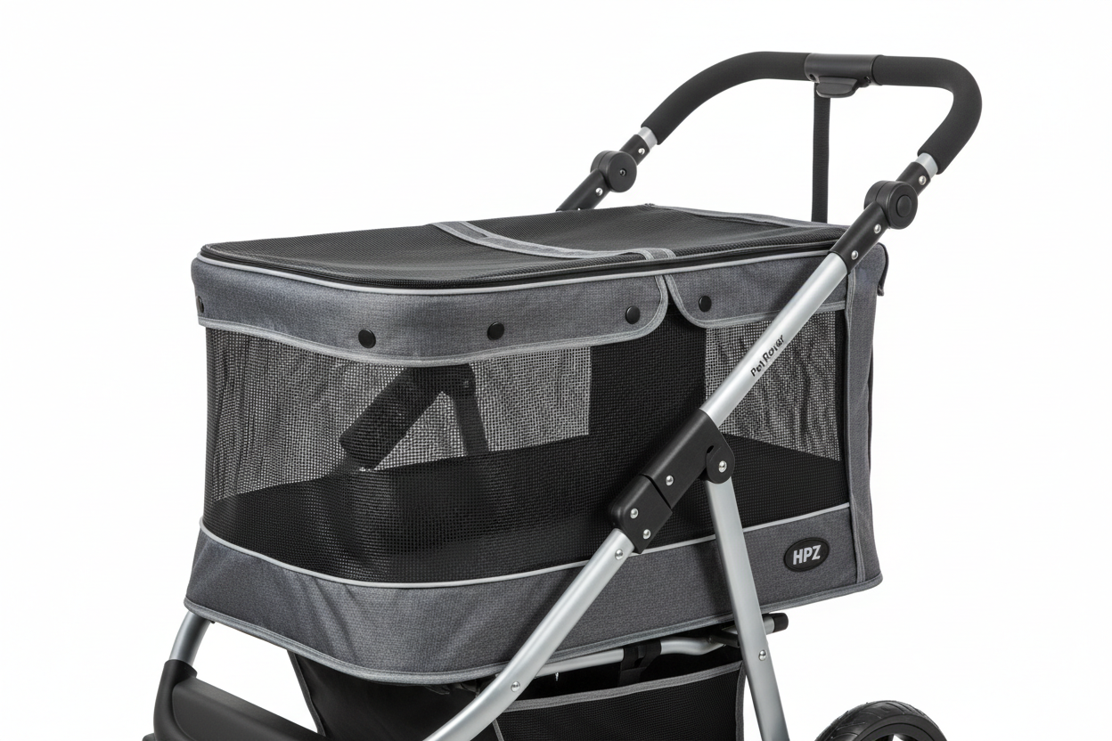 HPZ stroller detail shot