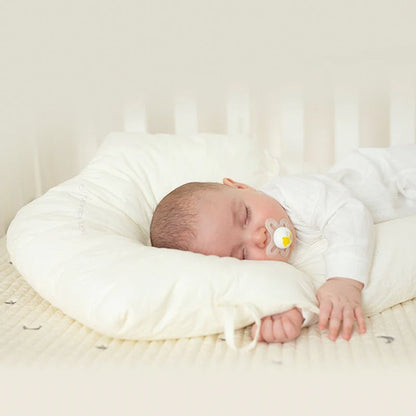 Baby Anti Flat Head Pillow Organic Cotton Infant Sleeping Support Cushion