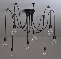 Industrial Style Multi-Head Chandelier