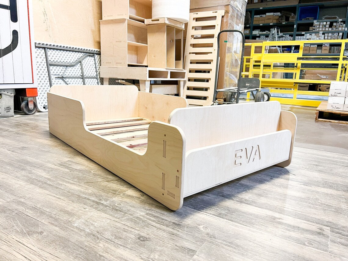 EVA Floor Bed – Montessori Wooden Floor Bed | Bush Acres