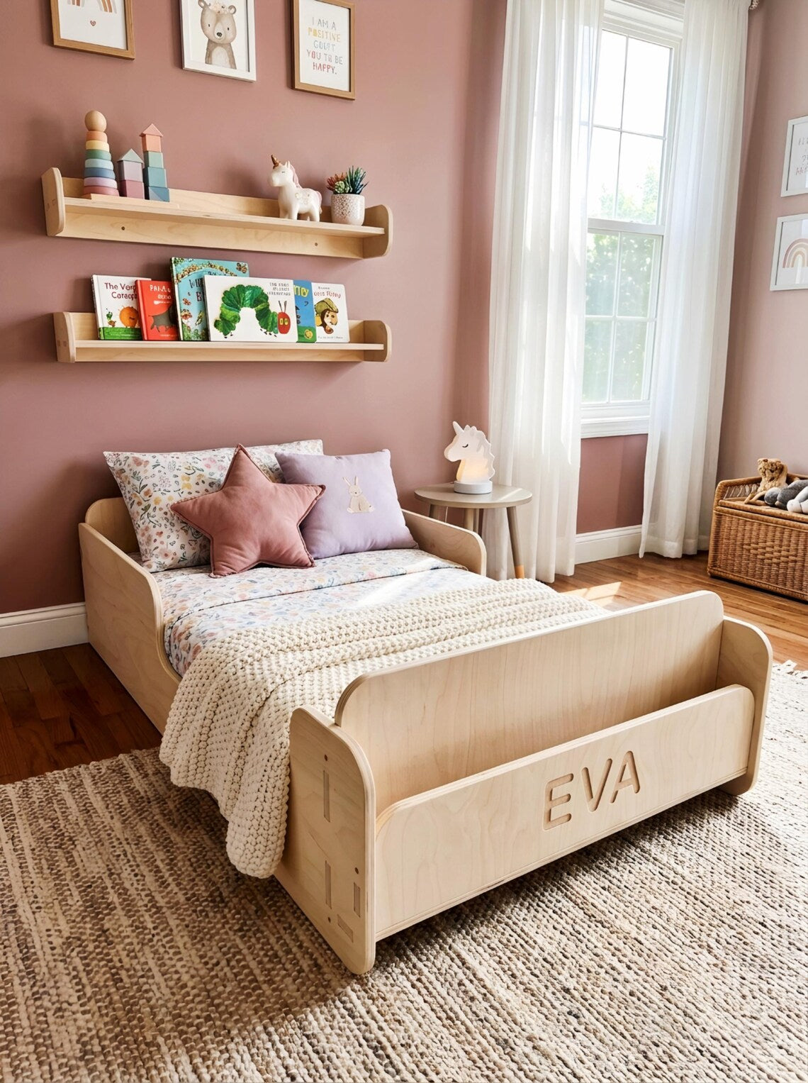 EVA Floor Bed – Montessori Wooden Floor Bed | Bush Acres
