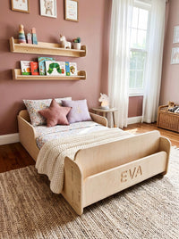 EVA Floor Bed – Montessori Wooden Floor Bed | Bush Acres