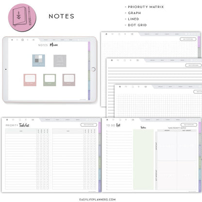 Digital Vacation Planner PDF | Travel Itinerary & Budget Organizer, GoodNotes, Notability