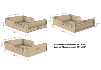 EVA Floor Bed – Montessori Wooden Floor Bed | Bush Acres