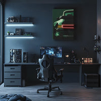 Letrero de neón para coche, arte de pared iluminado para coche, decoración de pared LED para coche, letrero LED para coche, letrero luminoso para coche, letrero de neón para garaje, arte de pintura de neón para hombre