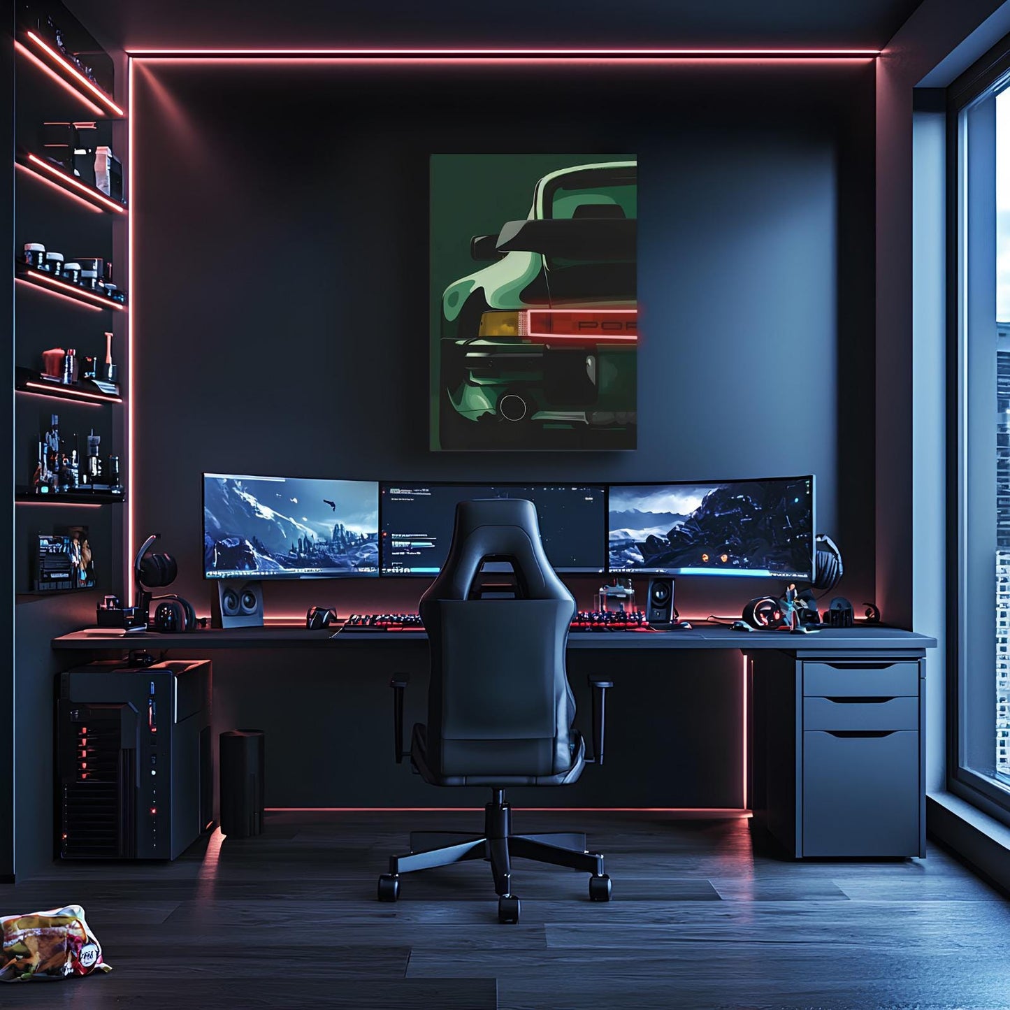 Letrero de neón para coche, arte de pared iluminado para coche, decoración de pared LED para coche, letrero LED para coche, letrero luminoso para coche, letrero de neón para garaje, arte de pintura de neón para hombre