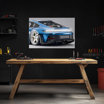 Néon personnalisé pour voiture - Décoration de garage LED personnalisée pour les passionnés de voitures - Décoration murale en plexiglas imprimée UV - Lumière réglable et livraison gratuite