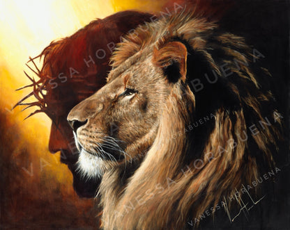 Lion of Judah Scripture Wall Art – Revelation 5:5