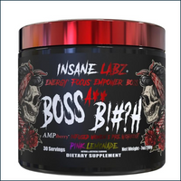 Insane Labz Boss A** B!#?h Pre-workout, 30 Servings
