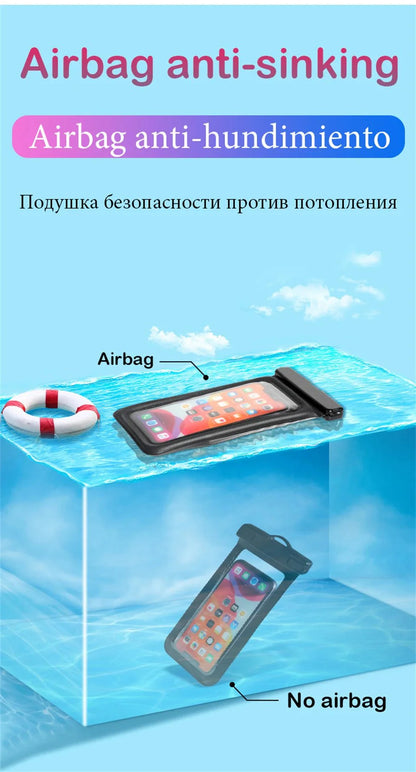 IP68 Universal Waterproof Phone Cases Bag