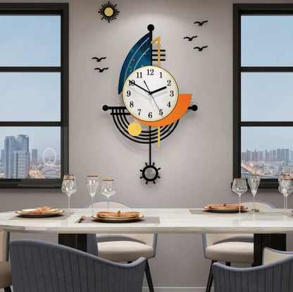 Sailing Wall Clock Decor