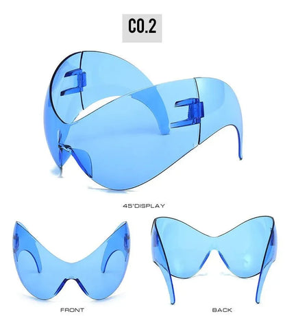 Oversized Sport Sunglasses | UV Protection Windproof Steampunk Goggles