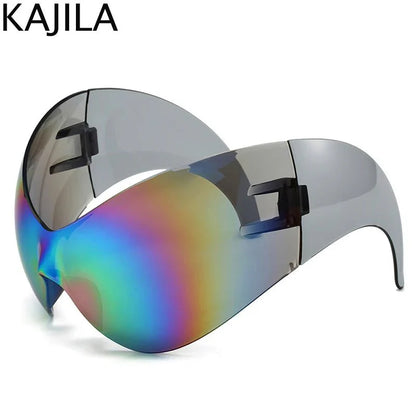 Oversized Sport Sunglasses | UV Protection Windproof Steampunk Goggles