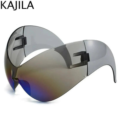 Oversized Sport Sunglasses | UV Protection Windproof Steampunk Goggles