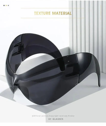 Oversized Sport Sunglasses | UV Protection Windproof Steampunk Goggles