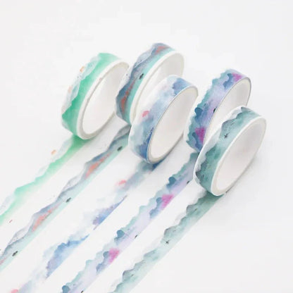 Kawaii Washi Tape Set | 5 Rolls for Scrapbooking and Journaling