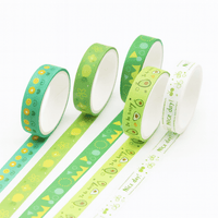 Kawaii Washi Tape Set | 5 Rolls for Scrapbooking and Journaling