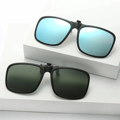 Unisex Clip-On Polarized Sunglasses – UV Protection