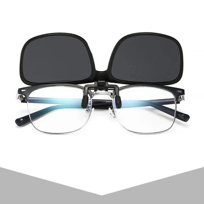 Unisex Clip-On Polarized Sunglasses – UV Protection