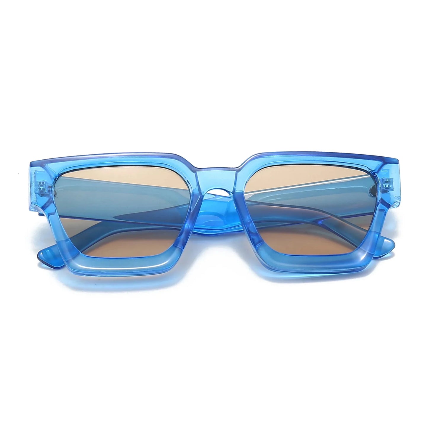 Gafas de sol de montura cuadrada – Protección UV antirreflejos diseño de lentes grandes