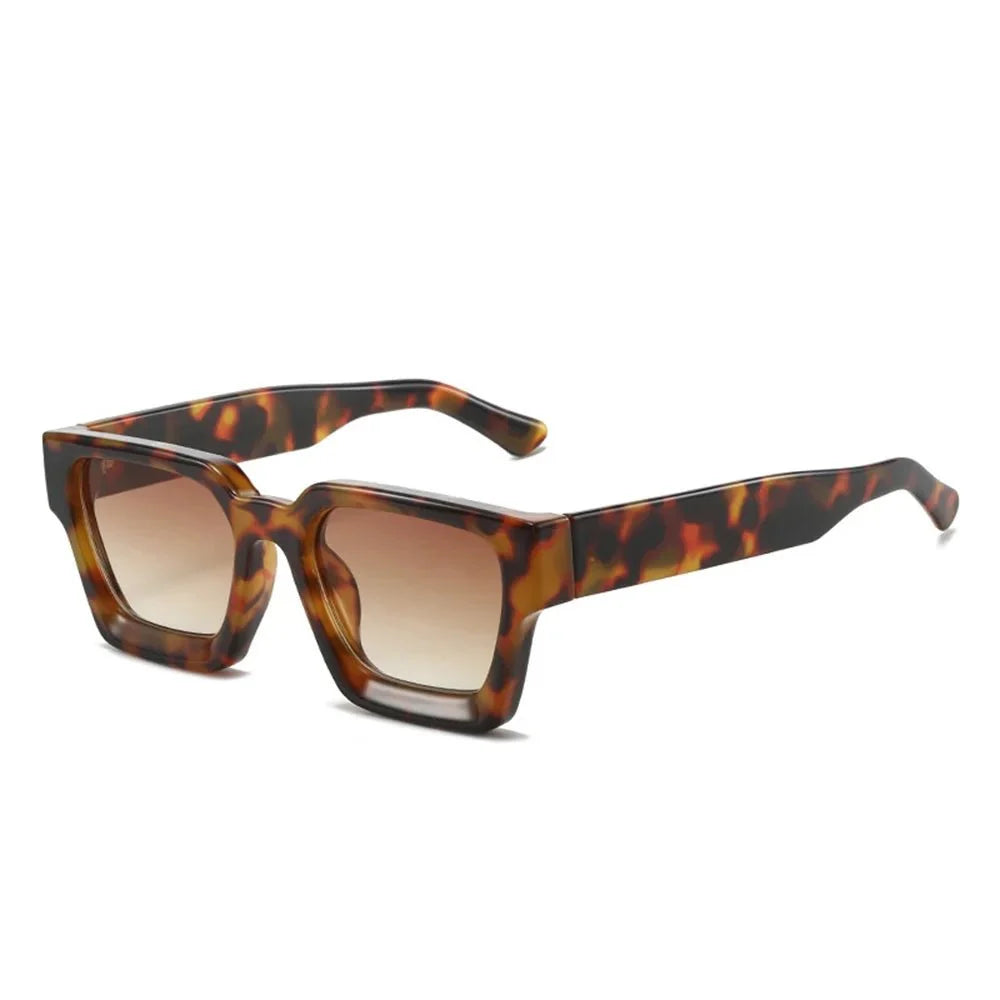 Gafas de sol de montura cuadrada – Protección UV antirreflejos diseño de lentes grandes