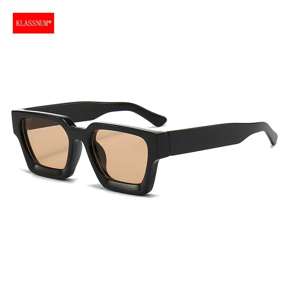 Gafas de sol de montura cuadrada – Protección UV antirreflejos diseño de lentes grandes