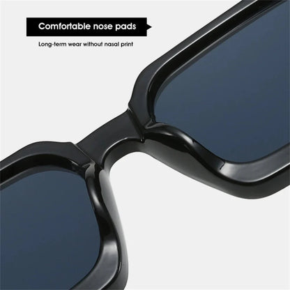 Gafas de sol de montura cuadrada – Protección UV antirreflejos diseño de lentes grandes