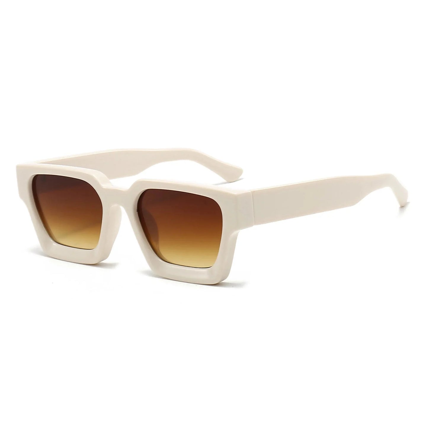 Gafas de sol de montura cuadrada – Protección UV antirreflejos diseño de lentes grandes