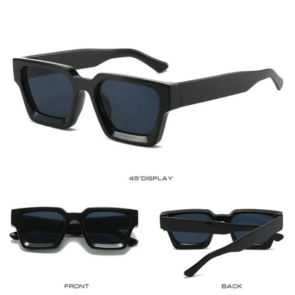 Gafas de sol de montura cuadrada – Protección UV antirreflejos diseño de lentes grandes