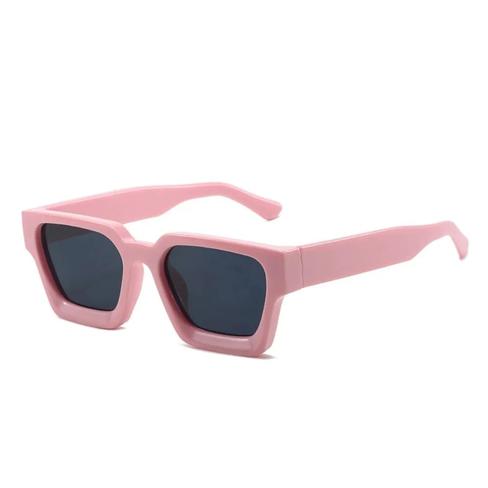 Gafas de sol de montura cuadrada – Protección UV antirreflejos diseño de lentes grandes