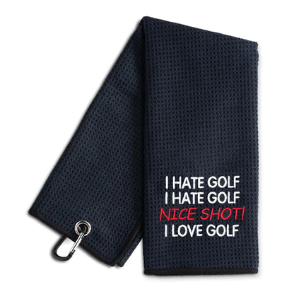 WUUCKOO Embroidered Golf Towel