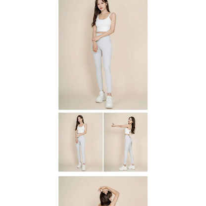 Korean Fashion High Waisted Bow Yoga Pants