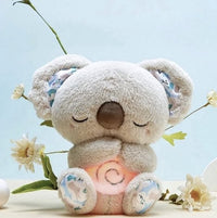 Breathing Plush Toy Calming Sleep Aid Stuffed Animal with Music & Light