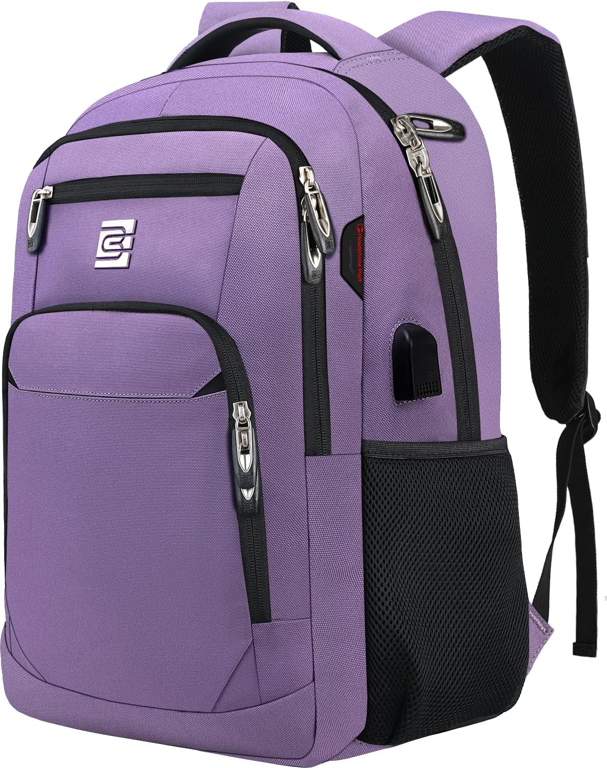 Slim Anti Theft Laptop Backpack 15.6 Inch USB Charging Travel Bag