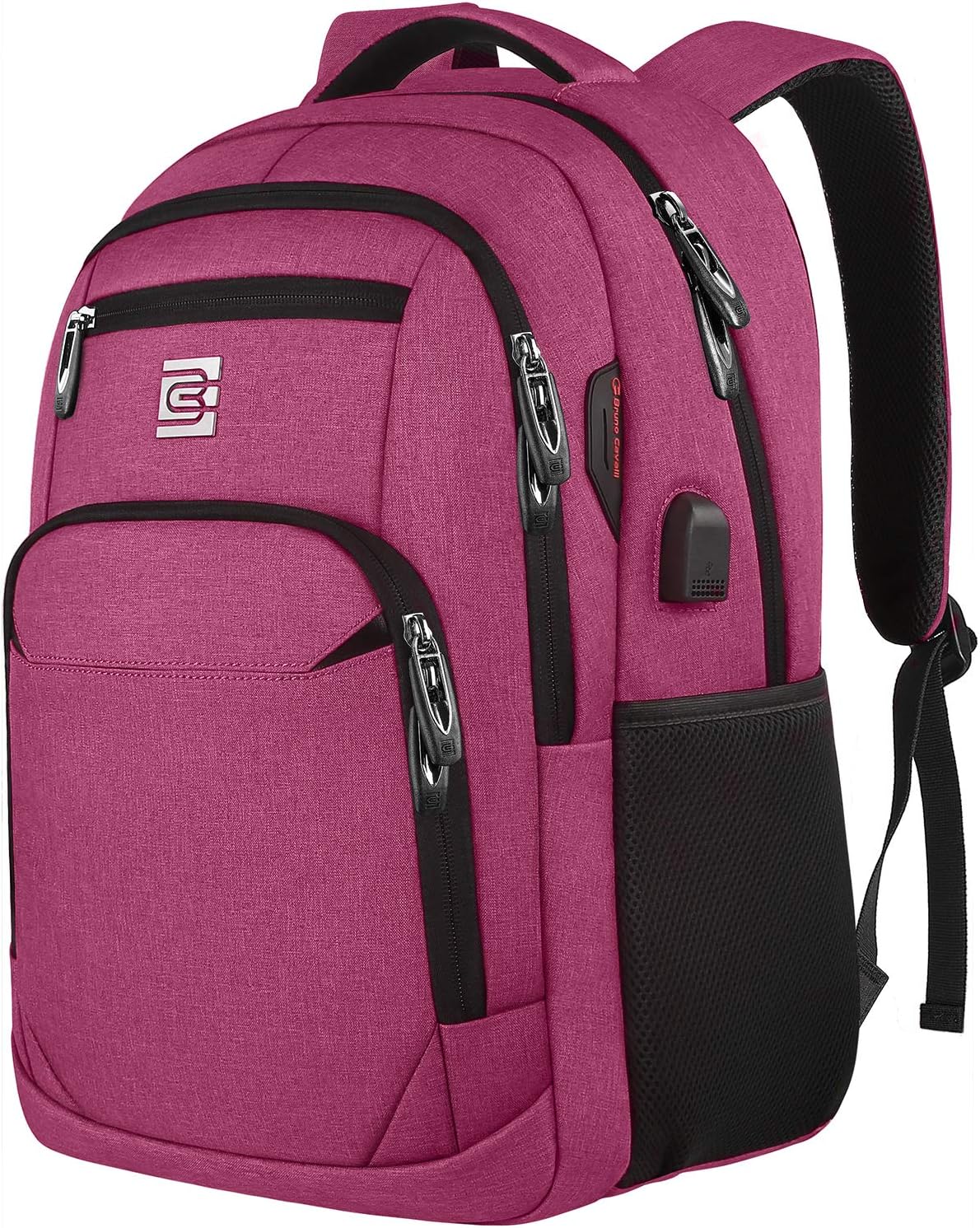 Sac à dos pour ordinateur portable mince antivol 15,6 pouces Sac de voyage à chargement USB