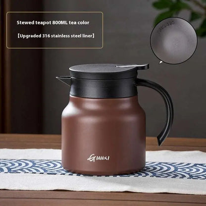 Garrafa de gran capacidad con separación de té y agua