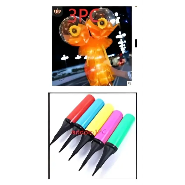 LED Luminous Balloon Rose Bouquet Transparent Bobo Ball